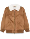 ERMANNO FIRENZE FAUX-SUEDE JACKET