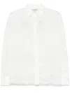 Ermanno Firenze Floral-embroidered Blouse In White