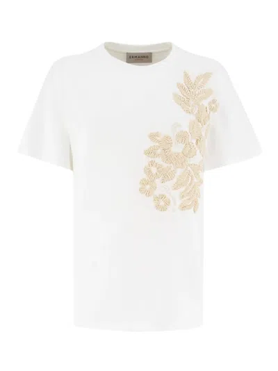 Ermanno Firenze Floral In White