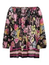 Ermanno Firenze Flower Blouse