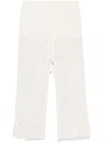 Ermanno Firenze Guipeure Lace Trousers