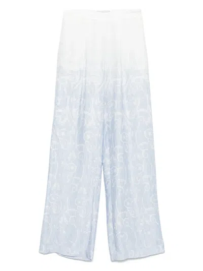ERMANNO FIRENZE HIGH-WAISTED TROUSERS
