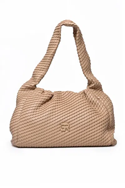 Ermanno Firenze Hobo Teagan Large - Beige In Multi