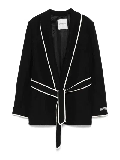 Ermanno Firenze Jacket In Black