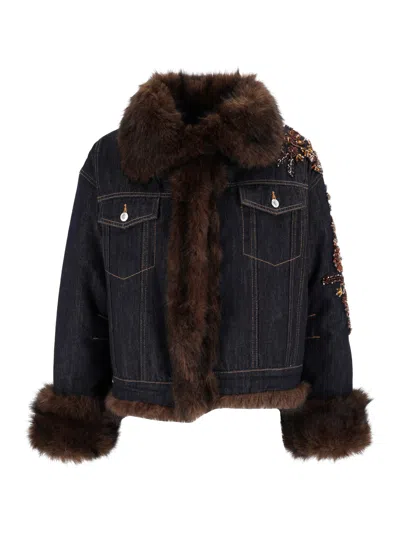 Ermanno Firenze Jacket In Blue