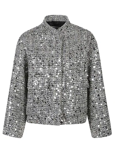 Ermanno Firenze Jacket In Silver