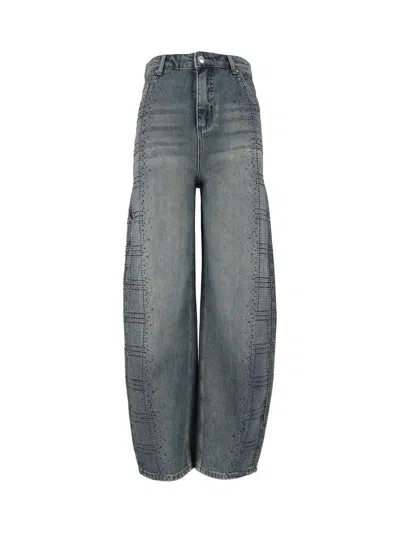 Ermanno Firenze Jeans In Animal Print