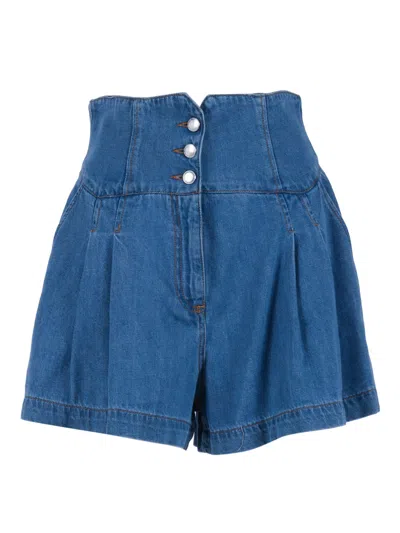 Ermanno Firenze Jeans Corto In Blue