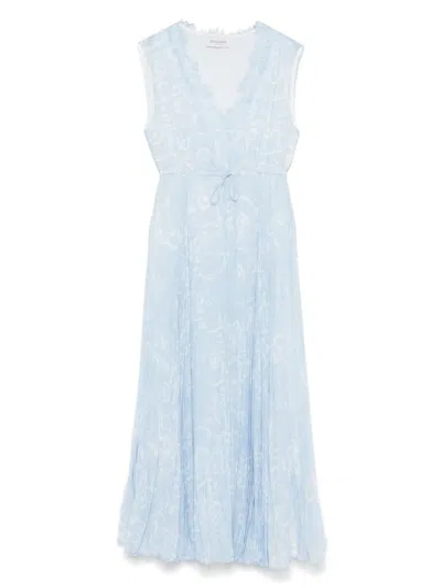 Ermanno Firenze Lace Maxi Dress