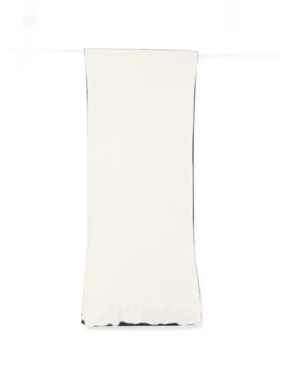 Ermanno Firenze Lace-trim Scarf In Neutral
