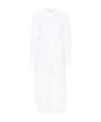 Ermanno Firenze Lapel Long Sleeve Dress
