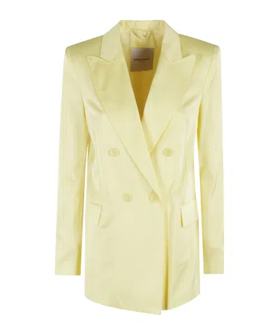 Ermanno Firenze Lapel Long-sleeved Suit Jacket