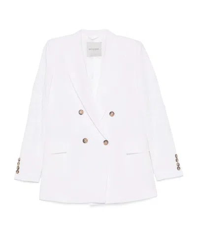 Ermanno Firenze Lapel Long-sleeved Suit Jacket