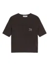 Ermanno Firenze Logo-embellishment T-shirt In Brown