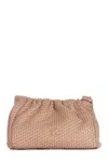 Ermanno Firenze Logo Embossed Hobo Bag