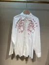 Ermanno Firenze Long-sleeved Shirt In White