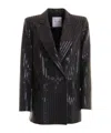 Ermanno Firenze Long-sleeved Suit Jacket In Black