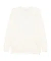 Ermanno Firenze Long-sleeved Sweater In White