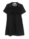 Ermanno Firenze Midi Dress In Black