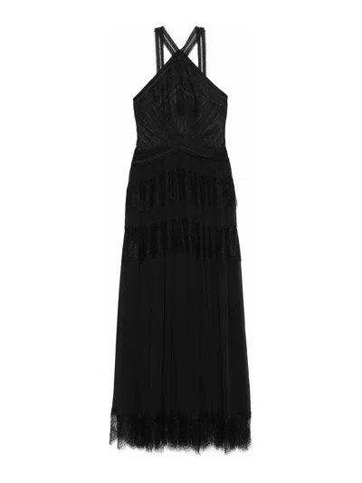 Ermanno Firenze Midi Dress In Black