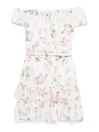 Ermanno Firenze Midi Dress In White