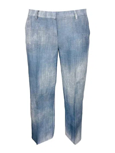 Ermanno Firenze Trousers In Blue