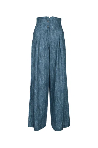 Ermanno Firenze Pantalone In Blue