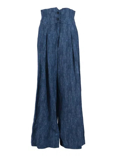 Ermanno Firenze Pantalone In Blue