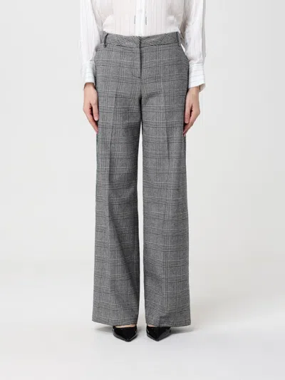 Ermanno Firenze Pants  Woman Color Black In Multi