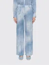 Ermanno Firenze パンツ  レディース カラー デニム In Blue