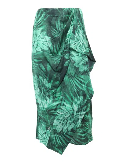 Ermanno Firenze Patterned Skirt