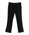 Ermanno Firenze Pressed-crease Trousers In Black