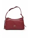 Ermanno Firenze Red Polyurethane Unity Shoulder Bag In Red