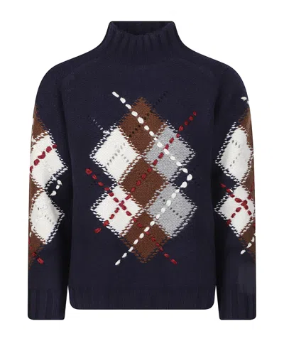ERMANNO FIRENZE RIBBED KNIT SWEATER