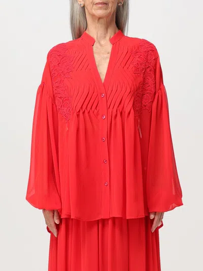 Ermanno Firenze Shirt  Woman Color Red