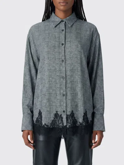 Ermanno Firenze Shirt Woman Color White In Gray