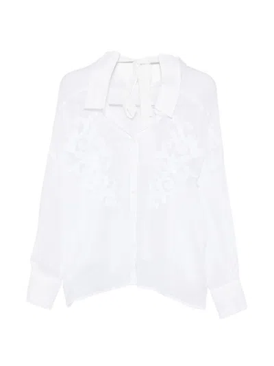 Ermanno Firenze Shirts Light And Natural In White