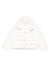 Ermanno Firenze High-neck Puffer Jacket In White