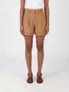 Ermanno Firenze ショートパンツ  レディース カラー ブラウン In Brown