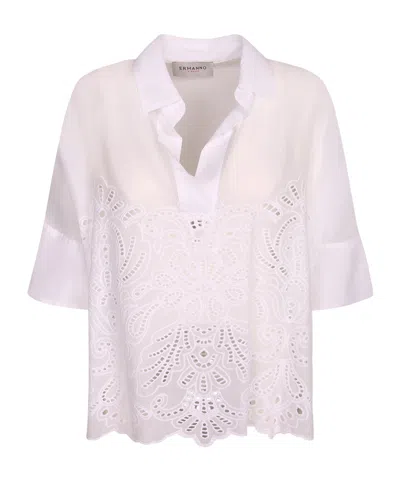 Ermanno Firenze Short-sleeved Shirt In Pink