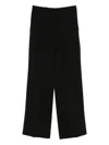 Ermanno Firenze Striaght-leg Trousers In Black