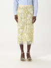 Ermanno Firenze Skirt  Woman Color Yellow In Yellow