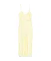 Ermanno Firenze Sleeveless Dress In Yellow