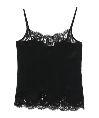 Ermanno Firenze Sleeveless Tops In Black