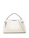 Ermanno Firenze 알리아나 매듭 디테일 스몰 토트 백 In White