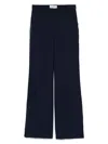Ermanno Firenze Straight-leg Trousers In Blue