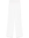 Ermanno Firenze Straight-leg Trousers In White