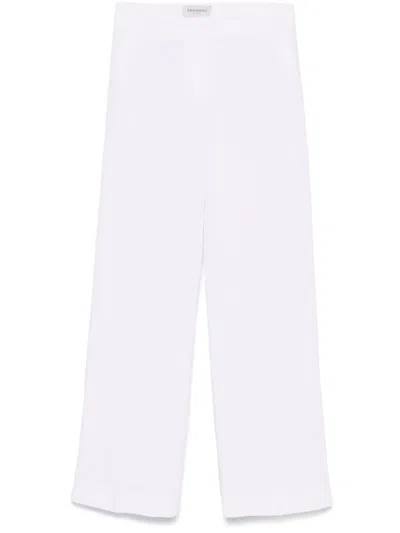 Ermanno Firenze Straight-leg Trousers In White
