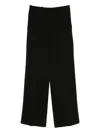 Ermanno Firenze Striaght-leg Trousers In Black