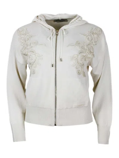 Ermanno Firenze Sudadera - Blanco In White